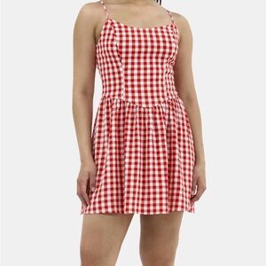 Red Gingham Sundress